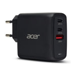 Cargador de pared acer 67w 2x usb tipo c 1x usb tipo a negro + cable usb tipo c