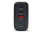 Cargador de pared acer 67w 2x usb tipo c 1x usb tipo a negro + cable usb tipo c