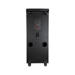 Altavoz phoenix bigboss xl 300w rms 2 microfonos inalambricos batería 9000mah bluetooth radio ecualizador rgb