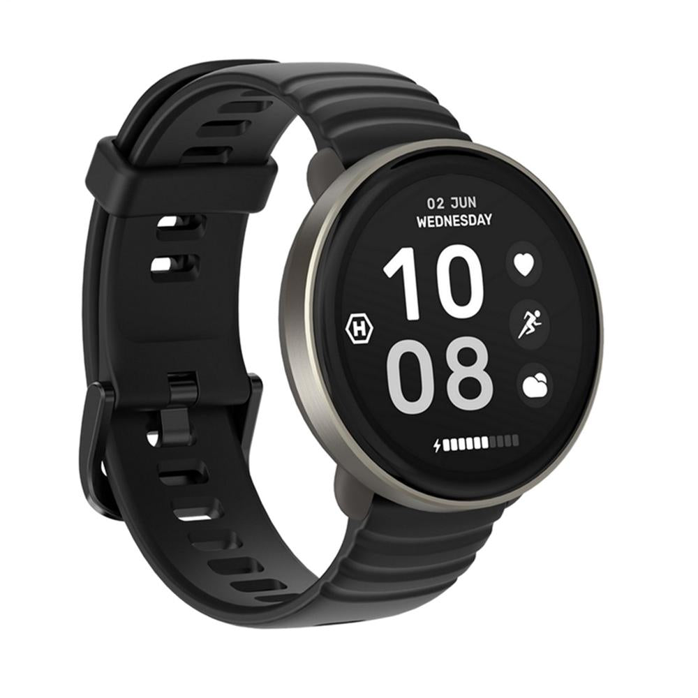 Smartwatch hammer ventus black + correa blanca