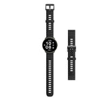 Smartwatch hammer ventus black + correa blanca