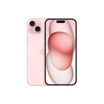 Telefono movil smartphone apple iphone 15 5g -  128gb -  6.1 pulgadas pink acondicionado