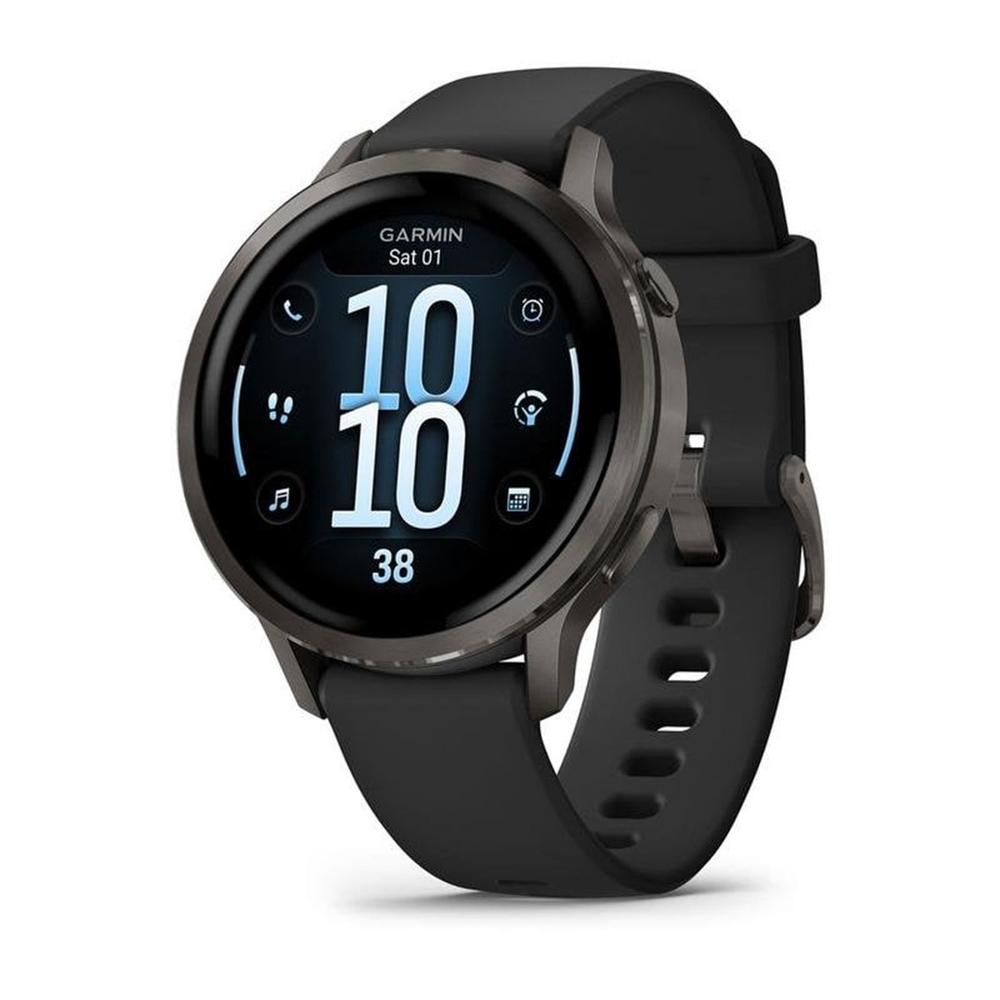 Garmin Venu 4 41 mm Negro Correa Silicona 1,2 pulgadas AMOLED GPS NFC 10 días 5ATM Smartwatch