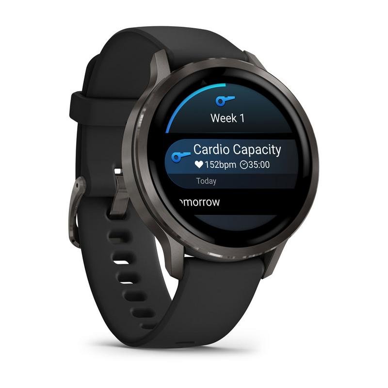 Garmin Venu 4 41 mm Negro Correa Silicona 1,2 pulgadas AMOLED GPS NFC 10 días 5ATM Smartwatch