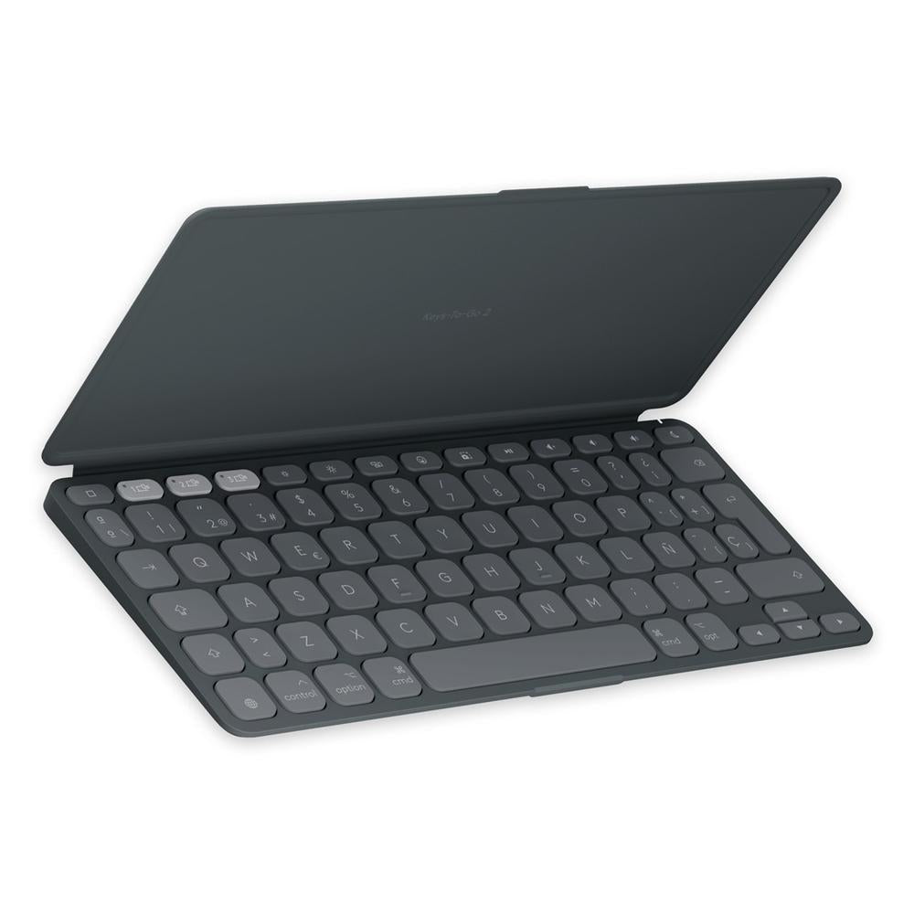 Teclado Logitech keys to go 2 for ipad inalámbrico grafito