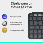 Teclado Logitech keys to go 2 for ipad inalámbrico grafito