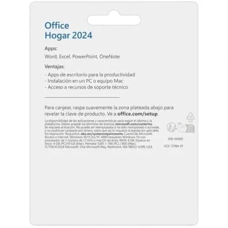 Microsoft Office Hogar 2024/ 1 Usuario/ Licencia Perpetua - PixelPlaza