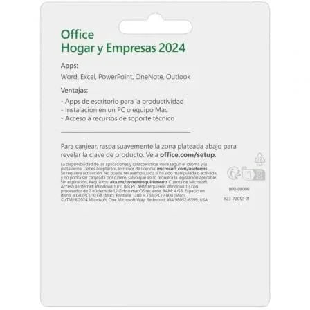Microsoft Office Hogar y Empresas 2024/ 1 Usuario/ Licencia Perpetua - PixelPlaza