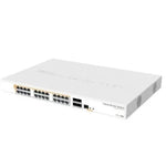 Switch Mikrotik CRS328-24P-4S+RM/ 28 Puertos/ RJ45 10/100/1000/ SFP/ PoE - PixelPlaza