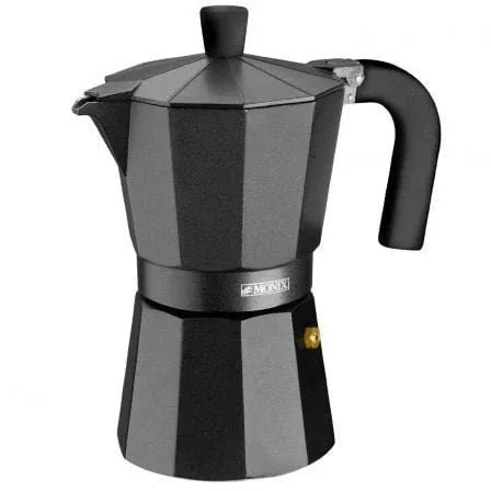 Cafetera Italiana Monix Noir M640006/ 6 Tazas/ Negra - PixelPlaza
