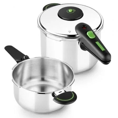 Pack 2 Ollas a Presión Monix Presto M911005/ 4+6L/ Aptas para Inducción - PixelPlaza