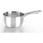 Pack Batería de Cocina Monix Optima2 M450001/ Cazo Ø16cm/ Ollas Ø20 - 24cm/ Cacerolas Ø20 - 24cm/ Acero Inoxidable/ Apta para Inducción - PixelPlaza