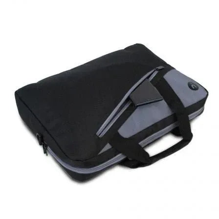 Maletín Monray Ginger para Portátiles hasta 14"/ Cinta para Trolley/ Negro - PixelPlaza
