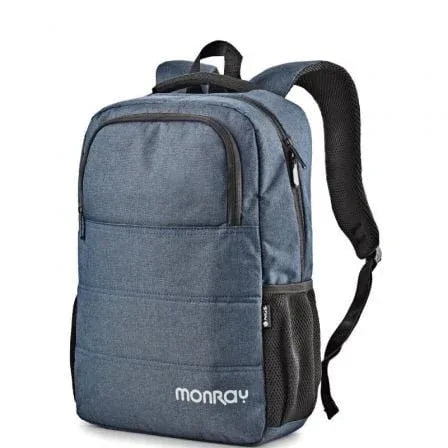 Mochila Monray Sacks Charter para Portátiles hasta 15.6"/ Azul - PixelPlaza