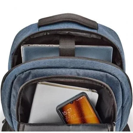 Mochila Monray Sacks Charter para Portátiles hasta 15.6"/ Azul - PixelPlaza