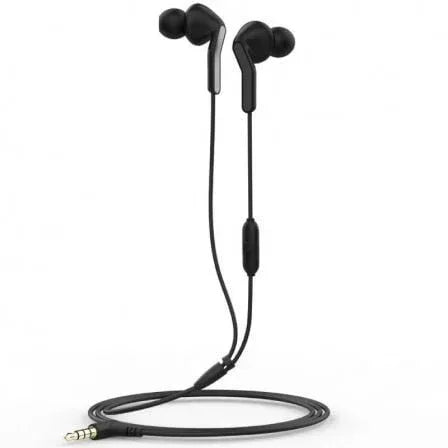 Auriculares Intrauditivos Muvit For Change MCHPH0004/ con Micrófono/ Jack 3.5/ Negros - PixelPlaza