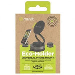 Soporte de Smartphone para Coche Muvit For Change MCCHL0035/ Negro - PixelPlaza
