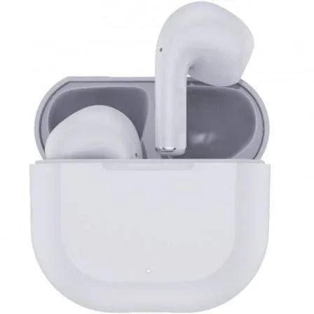 Auriculares Bluetooth Myway Wireless Touch MWHPH0030 con estuche de carga/ Autonomía 3h/ Blancos - PixelPlaza