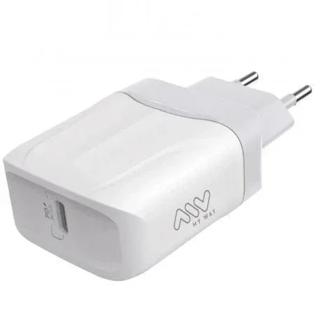 Cargador de Pared Myway MWACC0005/ 1xUSB Tipo-C/ 20W - PixelPlaza