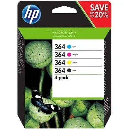 Cartucho de Tinta Original HP nº364 Multipack/ Negro/ Magenta/ Cian/ Amarillo - PixelPlaza