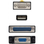 Cable Conversor impresora Nanocable 10.03.0002/ USB Macho - DB9 Macho/ DB25 Macho - PixelPlaza