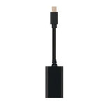 Conversor Nanocable 10.16.0102/ Mini DisplayPort Macho - HDMI Hembra/ 15cm/ Negro - PixelPlaza