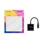 Conversor Nanocable 10.16.4102-BK/ USB Tipo-C Macho - HDMI Hembra/ 15cm/ Negro - PixelPlaza