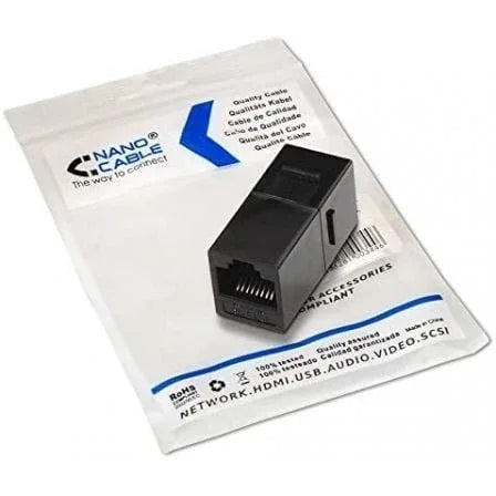 Adaptador RJ45 Nanocable 10.21.0501/ Cat.6 - PixelPlaza
