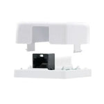 Roseta de Superficie Nanocable 10.21.1501/ Cat.6/ 1 Toma - PixelPlaza