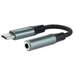 Conversor USB Tipo-C Nanocable 10.24.1204/ USB Tipo-C Macho - Jack 3.5 Hembra - PixelPlaza
