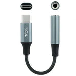 Conversor USB Tipo-C Nanocable 10.24.1204/ USB Tipo-C Macho - Jack 3.5 Hembra - PixelPlaza