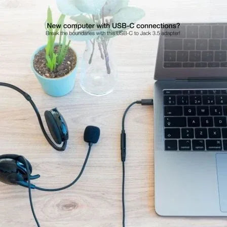 Conversor USB Tipo-C Nanocable 10.24.1205/ USB Tipo-C Macho - Jack 3.5 Hembra - PixelPlaza