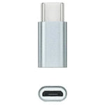 Adaptador Nanocable 10.02.0011/ USB Tipo-C Macho - MicroUSB Hembra - PixelPlaza