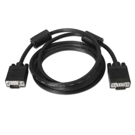 Cable SVGA Nanocable 10.15.0101/ VGA Macho - VGA Macho/ 1m/ Negro - PixelPlaza