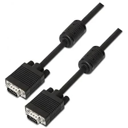 Cable SVGA Nanocable 10.15.0101/ VGA Macho - VGA Macho/ 1m/ Negro - PixelPlaza