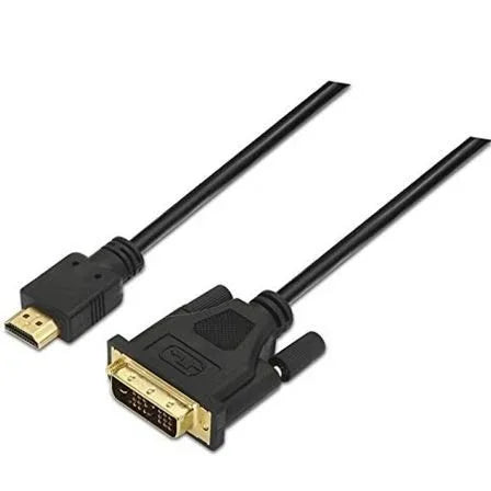 Cable HDMI Nanocable 10.15.0503/ DVI Macho - HDMI Macho/ 3m/ Negro - PixelPlaza