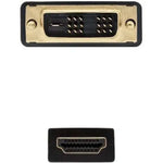 Cable HDMI Nanocable 10.15.0503/ DVI Macho - HDMI Macho/ 3m/ Negro - PixelPlaza