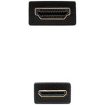 Cable HDMI Nanocable 10.15.0902/ HDMI Macho - Mini HDMI Macho/ 1.8m/ Negro - PixelPlaza