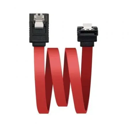 Cable SATA Nanocable 10.18.0301/ SATA Hembra - SATA Hembra/ 50cm/ Rojo - PixelPlaza