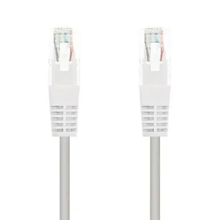 Cable de Red RJ45 UTP Nanocable 10.20.0110-W Cat.5/ 10m/ Blanco - PixelPlaza