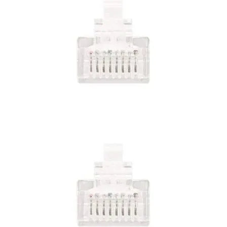 Cable de Red RJ45 UTP Nanocable 10.20.0110-W Cat.5/ 10m/ Blanco - PixelPlaza