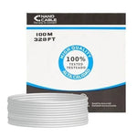 Bobina de Cable RJ45 UTP Nanocable 10.20.0302 Cat.5e/ 100m/ Gris - PixelPlaza