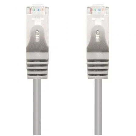 Cable de Red RJ45 FTP Nanocable 10.20.0801/ Cat.6/ 1m/ Gris - PixelPlaza