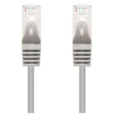 Cable de Red RJ45 FTP Nanocable 10.20.0801/ Cat.6/ 1m/ Gris - PixelPlaza