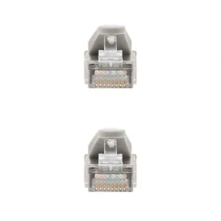 Cable de Red RJ45 FTP Nanocable 10.20.0810 Cat.6/ 10m/ Gris - PixelPlaza