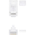 Conector RJ45 Nanocable 10.21.0201/ Cat.6/ 10 uds - PixelPlaza