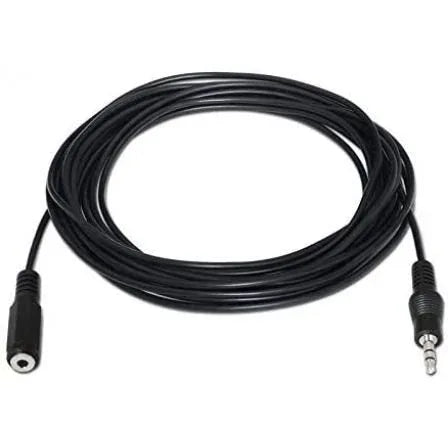 Cable Estéreo Nanocable 10.24.0201/ Jack 3.5 Macho - Jack 3.5 Hembra/ 1.5m - PixelPlaza