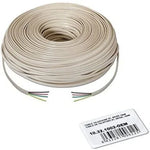 Bobina de Cable de Teléfono 4C Nanocable 10.32.1002-OEM/ 100m/ Beige - PixelPlaza