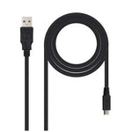 Cable USB 2.0 Nanocable 10.01.0501/ USB Macho - MicroUSB Macho/ 1.8m/ Negro - PixelPlaza