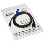 Cable USB 2.0 Nanocable 10.01.0501/ USB Macho - MicroUSB Macho/ 1.8m/ Negro - PixelPlaza